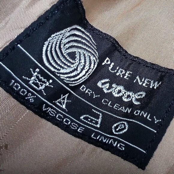 Vintage 60s Gala Forest Wool Overcoat Pea Coat - Picture 5 of 8